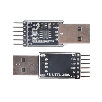 Встроенный последовательный модуль CH340 USB to TTL от 5 В до 3,3 В