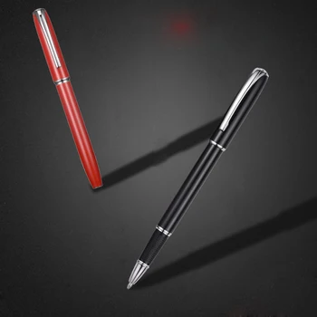 Модный дизайн, цельнометаллическая фирменная шариковая ручка-роллер, Офисная фирменная ручка для деловых мужчин, купить 2 подарка для отправки