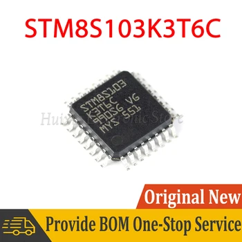 STM8S103K3T6C STM8S103 8-битный чип микроконтроллера микроконтроллер 16 МГЦ LQFP-32 LQFP SMD Новый и оригинальный чипсет IC