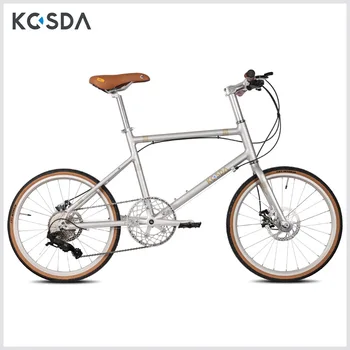 KOSDA 22-Дюймовый Дорожный Велосипед 451 С Малым Колесом Дорожные Велосипеды Из Алюминиевого Сплава с 8-ступенчатой Рамкой Мини-Велосипедный Дисковый тормоз