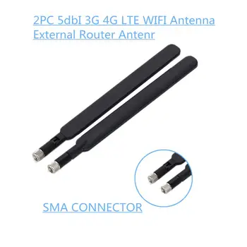 Прямая поставка 2ШТ 5dBi Высокая WiFi Антенна SMA Мужской LTE Беспроводной Маршрутизатор Антенна для Huawei B315 B310 B593 B525 B880 B890 E5186