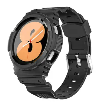 Удобный в носке Сменный Мягкий Цельный Ремешок для Наручных часов из ТПУ для Galaxy Watch 4