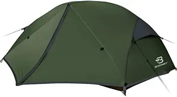 Кемпинговая Палатка на 2 и 3 Человека, Легкая Походная Палатка Водонепроницаемая Ветрозащитная С Двумя Дверями Простая Установка Двухслойный Открытый Тен