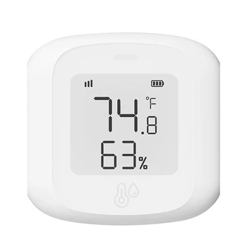 ЖК-датчик температуры и влажности Tuya Smart Zigbee Smart Temperature And Humidity Sensor Support Home
