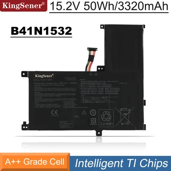 KingSener B41N1532 Аккумулятор Для Ноутбука ASUS Zenbook Flip UX560 UX560UA UX560UA-1B Q504U Q504UA Q504UAK Серии B41Bk25 B41Bl95