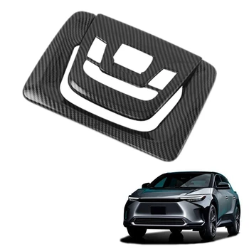 Автомобильная Накладка для чтения из углеродного волокна, Наклейка на крышку лампы для чтения Toyota BZ4X 2022 2023