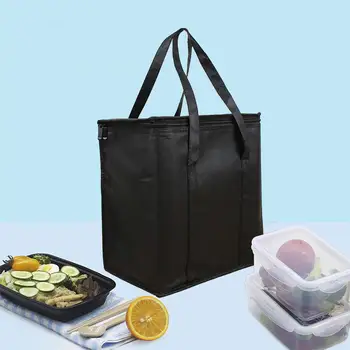 Изолированная сумка-тоут, прочная сумка-контейнер для Бенто, сумка для хранения в кемпинге, на пляже, в походе, на пляже, в жару или в холод