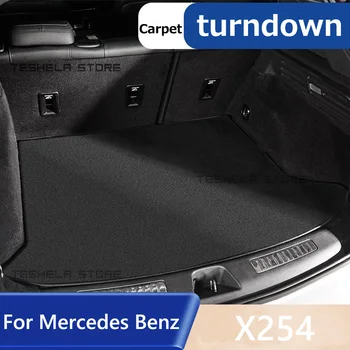 Для Mercedes Benz X253 197 2016-2022 2023 Листовой Коврик Для Багажника с откидным Верхом Прочный Грузовой Лайнер Ковры Для Багажника Аксессуары Для Внутренней Отделки