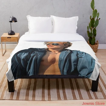Покрывало JJ Outer Banks с супер мягкой печатью для семейного автомобиля и дивана-кровати, летние офисные одеяла