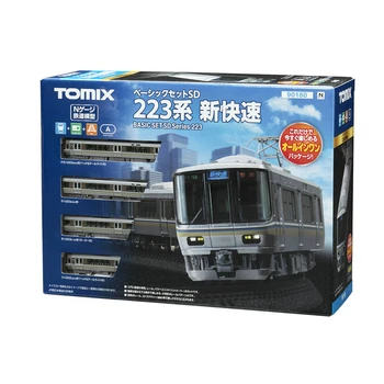 TOMIX Модель поезда N Тип 1/160 90180 Стартовый Набор SD 223 Серии NewRapid Модель Поезда Игрушка-Набор из 4 секций