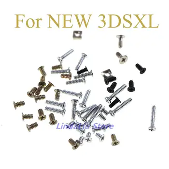 замена 10 комплектов для новых винтов 3dsxl 3dsll, полный набор винтов, запасные части для нового 3DS XL LL
