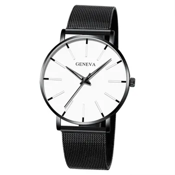 Men's Net With Color Pointer Colorful Scale Watch Fashion Watch ремешок для часов 22 мм reloj niña 손목시계 luxury addiesdive часы