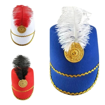 Винтажная Рыцарская шляпа, Универсальная мужская Солдатская винтажная шляпа для вечеринки, стиль шоу, Верхняя шляпа, мужская шляпа для косплея, 10CF