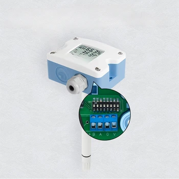 Цифровой датчик температуры и влажности RS485 для сельскохозяйственной теплицы Датчик температуры и влажности