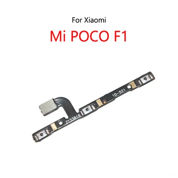 10 шт./лот Для Xiaomi Mi POCO F1 Pocophone Кнопка питания Переключатель Громкости Кнопка Отключения звука Вкл/Выкл Гибкий кабель