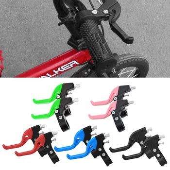 1 Пара детских велосипедных ручек для тормозов, универсальные детские ручные тормоза для велосипедных ручек, детали для передней рукоятки, аксессуары