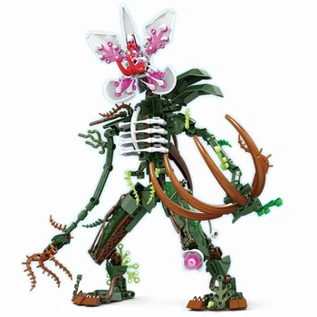 Набор блоков Orchid Monster для странных вещей Demogorchid Idea Bricks Игрушки для детей на День рождения Рождественские подарки