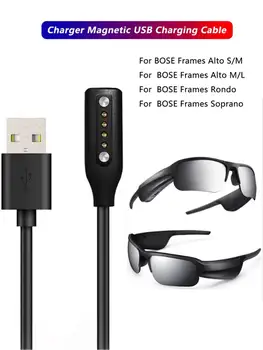 Зарядное Устройство Для BOSE Frames Rondo Alto USB Быстрая Зарядка Магнитная Док-Станция Кабель Шнур Провод Адаптер Питания Аксессуары Для Смарт-часов