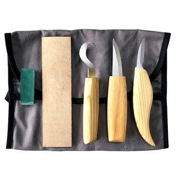 Набор ножей для резьбы по дереву С острыми краями, Стамески для выдалбливания древесины, Резак для поделок, инструменты для резьбы по дереву