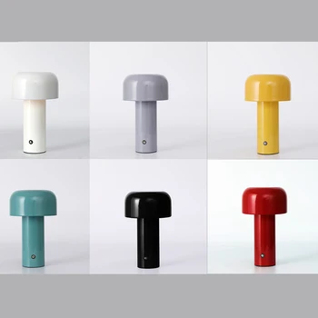 Ночник с грибами, светодиодный постмодернистский минималистичный светильник, детский светильник индивидуального дизайна для учебы, прикроватная лампа USB MushroomTable