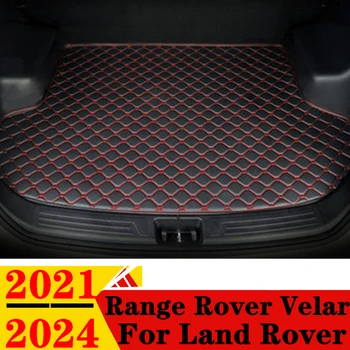 Коврик В Багажник Автомобиля Для Land Rover Range Rover Velar 2024 2023 2022 2021 Плоский Боковой Задний Грузовой Ковер Накладка На Задний Багажник