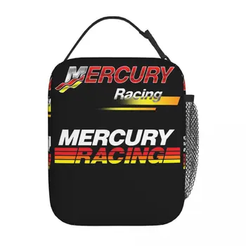 Mercury Racing Изолированная Сумка для ланча Коробка для хранения продуктов Портативный Термоохладитель Ланч Бокс Школьный